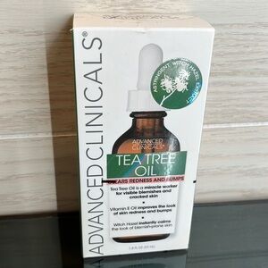 Advanced Clinicals Tea Tree Oil Clears‎ Redness and Bumps 1.8 fl oz / 54 ml